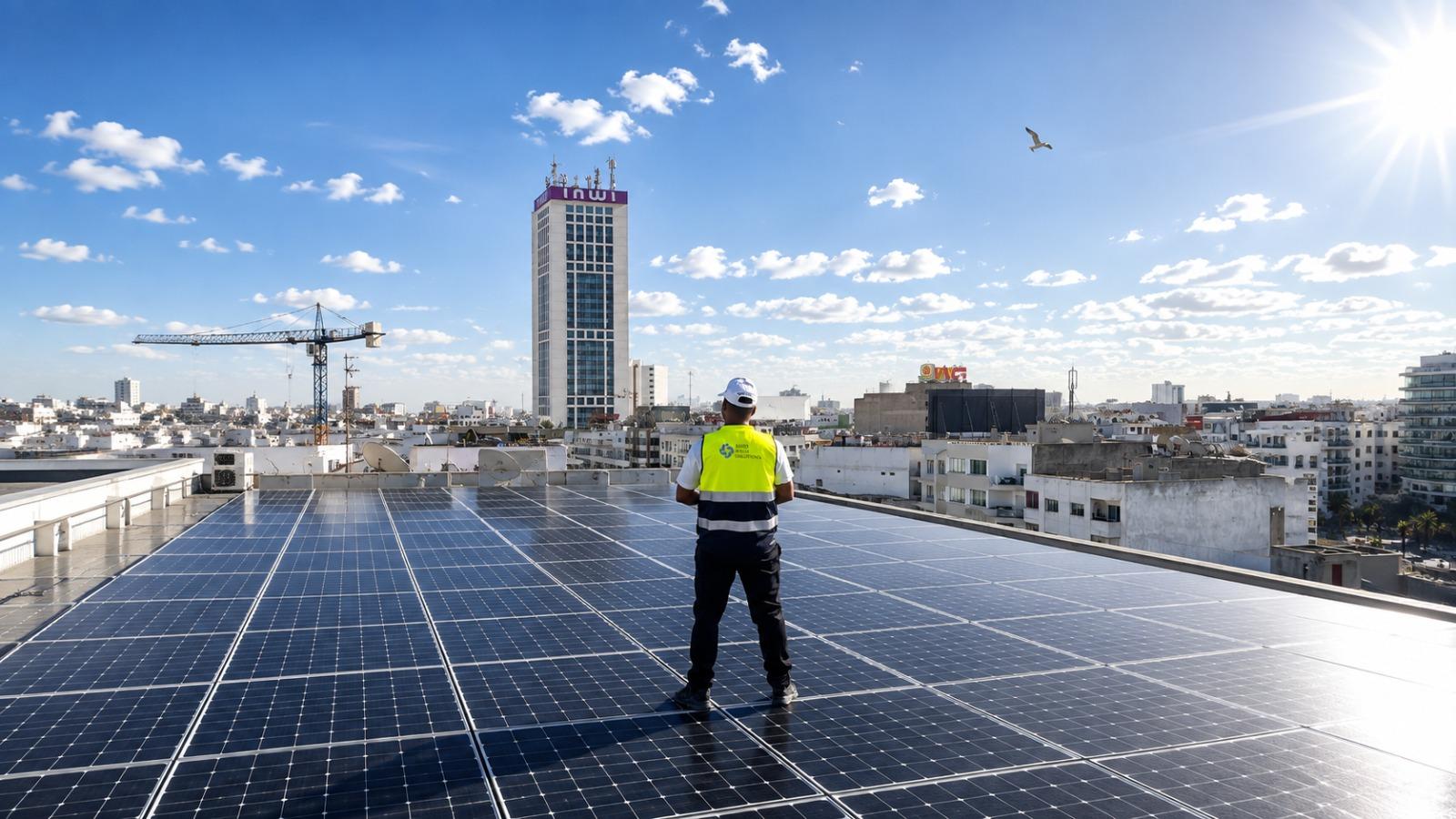 Clinique moderne au Maroc équipée en photovoltaïque